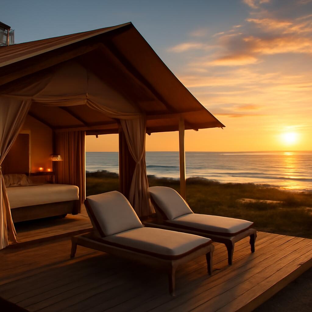 Camping glamping sur la côte atlantique : le luxe sous tente expliqué